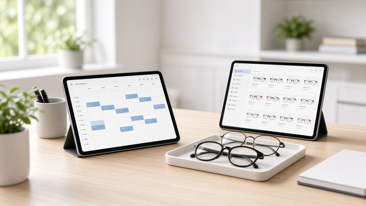 Optical clinic + eyewear gallery in one cloud: why one system beats two