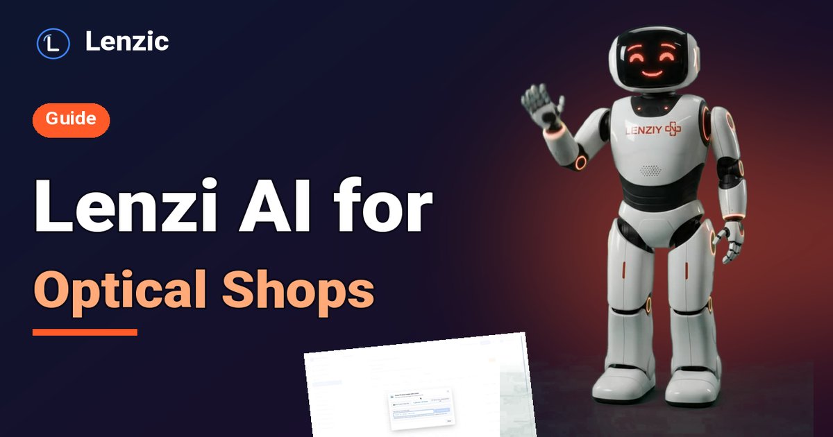 Lenzi AI Assistant: Add Frames from a Box Photo, Barcode or Link, Plus Labels and Bulk Pricing
